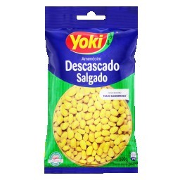 Amendoim Descascado E Salgado YOKI Pacote 500g