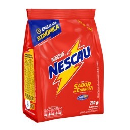 Achocolatado em Pó Nestlé Nescau Pacote 730g Embalagem Econômica