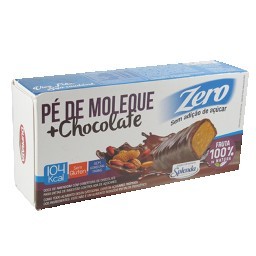 Pé de Moleque com Cobertura de Chocolate Zero Açúcar DUPRATA 75g