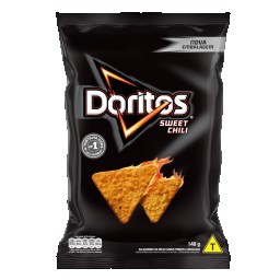 Salgadinho de Milho Sweet Chili Doritos Pacote 140g