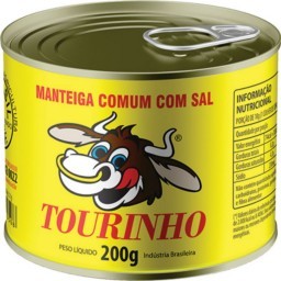 Manteiga com Sal TOURINHO Lata 200 g