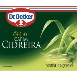 Chá de Erva Cidreira Dr. ORTKER Caixa 10g com 10 Saquinhos