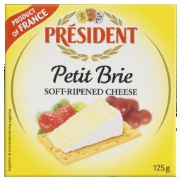 Queijo Brie PRESIDENT Lata 125g