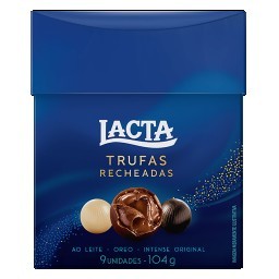 Trufa de Chocolate Sortida Lacta Caixa 103,5g 9 Unidades