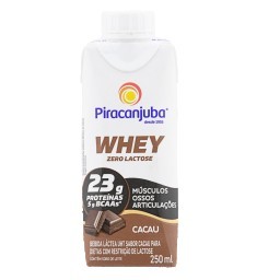 Piracanjuba Whey Zero Lactose Pronto Cacau 250ml