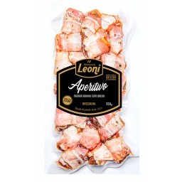 Aperitivo de Mignon Bovino com Bacon Leoni 350g