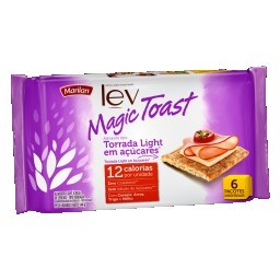 Torrada Light Marilan Lev Magic Toast Pacote 144g