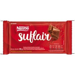 Chocolate ao Leite Aerado Nestlé Suflair Pacote 80g