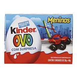 Kinder Ovo Coleções Menino 2 Unidades