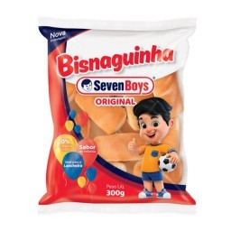 Bisnaguinha SEVEN BOYS Sabor Original Pacote 300g