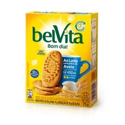 Biscoito BelVita Leite e Aveia multipack 75g