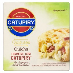 Quiche de Lorraine Bacon e Queijo CATUPIRY 440g