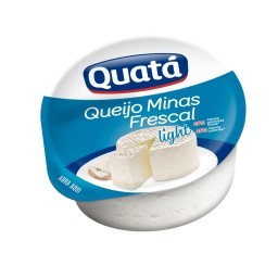 Queijo Minas Frescal Light QUATÁ Pacote 410g