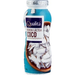 Bebida Láctea Fermentada de Coco QUALITÁ Garrafa 160g