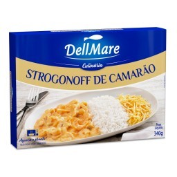 Kit Strogonoff de Camarão DELLMARE 340g