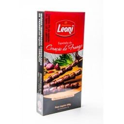 Espetinho de Coração de Frango Leoni 500g