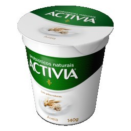 Leite Fermentado Integral Aveia Activia Copo 140g