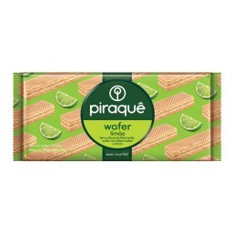 Biscoito PIRAQUÊ Wafer Limão 160g