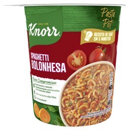 Macarrão Instantâneo Espaguete Bolonhesa Knorr Pasta Pot Copo 68g