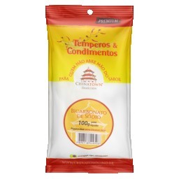 Bicarbonato de Sódio Chinatown Premium Pacote 100g