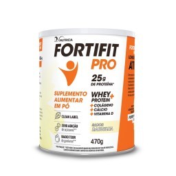 FORTIFIT PRO Suplemento Alimentar Baunilha 470g