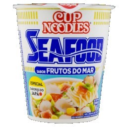 Massa Instantânea Frutos do Mar Nissin Cup Noodles Copo 65g