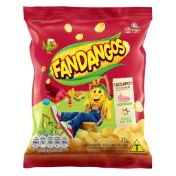 Salgadinho de Milho Presunto Elma Chips Fandangos Pacote 22g