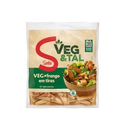 Frango Vegetal em Tiras Sadia Veg & Tal Pacote 300g