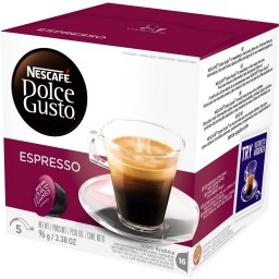 Café em Cápsula NESCAFÉ DOLCE GUSTO Espresso 16 Cápsulas