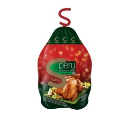 Peru Temperado Sabor Manteiga e Ervas Congelado SADIA 3,8kg