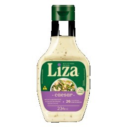 Molho Para Salada LIZA Caesar Frasco 234ml