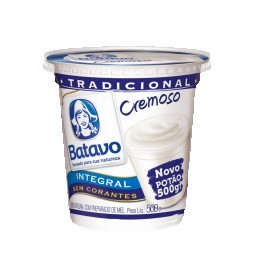 Iogurte Natural Integral BATAVO 500g