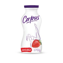 Iogurte Líquido Zero Lactose Corpus Morango 170g