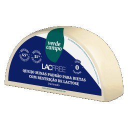 Queijo Minas Padrão Fracionado LacFree Verde Campo 380g