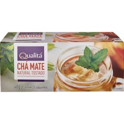 Chá Mate Natural QUALITÁ 40g com 25 Saquinhos