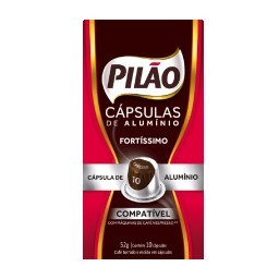 Cápsulas De Alumínio Pilão Espresso 10 - 10 Un