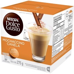 Café em Cápsula NESCAFÉ DOLCE GUSTO Mochaccino Canela 16 Cápsulas