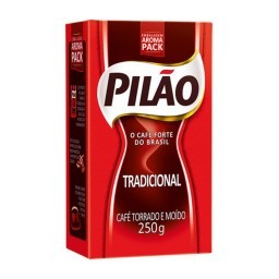 Café Pilão Torrado E Moído Tradicional Vácuo 250g