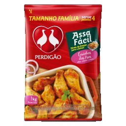 Coxinha da Asa de Frango Temperada Congelada PERDIGÃO Pacote 1kg