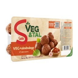 Almôndega Vegetal Sadia Veg & Tal Bandeja 300g 12 Unidades