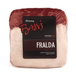 Fraldinha Extra Limpa Bovina BASSI 1kg