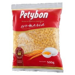 Macarrão com Ovos Ave Maria PETYBON Pacote 500g