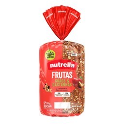 Pão de Forma Nutrella Supreme Frutas 550g