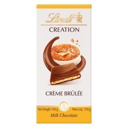 Chocolate ao Leite Recheio Cremoso com Pedaços de Biscoito e Açúcar Caramelizado Lindt Creation Cart