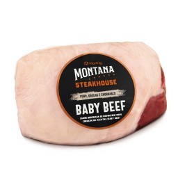 Montana Steakhouse Carne Resfriada de Bovino Sem Osso Baby Beef 1,2kg