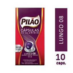 Cápsulas De Alumínio Pilão Lungo 8 - 10 Un