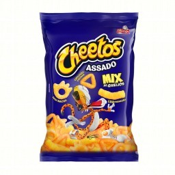 Salgadinho de Milho Mix de Queijos Elma Chips Cheetos Pacote 115g