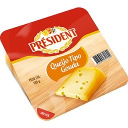 Queijo Tipo Gouda PRESIDENT Fracionado 185g