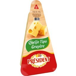 Queijo Gruyère PRESIDENT Fracionado 160g