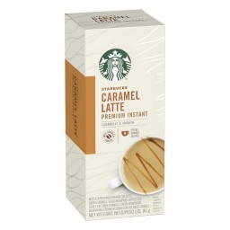 Sachê Starbucks Caramel Latte Solúvel 86g